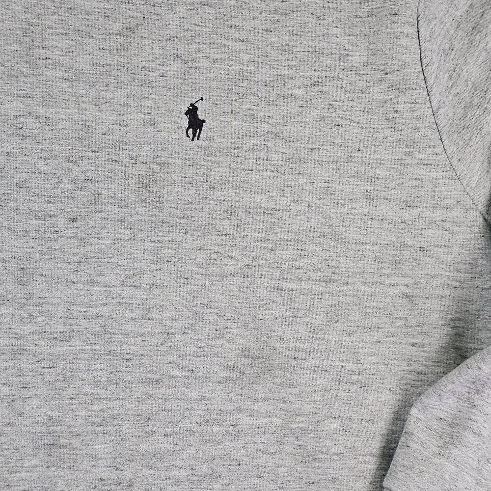 Polo Ralph Lauren Hoodie Mens 4XB Gray Full Zip Sweatshirt Embroidered Pony‎ - Picture 4 of 13